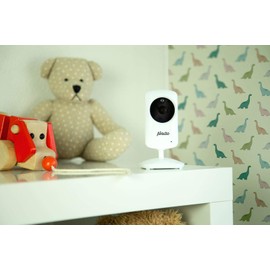 Alecto DVM-64C Additional Swivelling Camera for Alecto DVM-64 Wireless Baby Monitor - Indoor Additional Baby Camera (Monitor with Alarm) - White