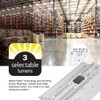 Metalux 1.6 ft. 400-Watt Equivalent LED Linear High Bay with