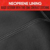 Motor Trend SpillGuard Neoprene Rear Seat Protector - Waterproof Bench