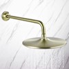 BESTILL 16 Inch L-Shaped Shower Head Extension Arm, Shower Arm