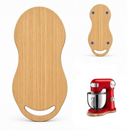 Wood Mixer Slider Mat,Compatible With Cuisinart 5.5 Qt Mixer, Easy Move