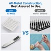G-Promise All Metal 10 Inches Rainfall Shower Head with Handheld