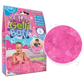 Princess Pink Glitter Gelli Baff-300g