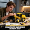 Mould King 17084 Wheel Loader Building Block Set, Engineering Vehicle