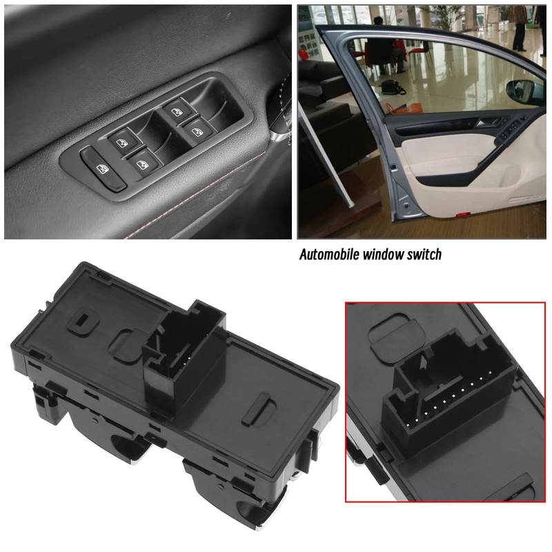 eMagTech Power Window Lifter Switch Window Control Switch 5G0959857/5GG 959