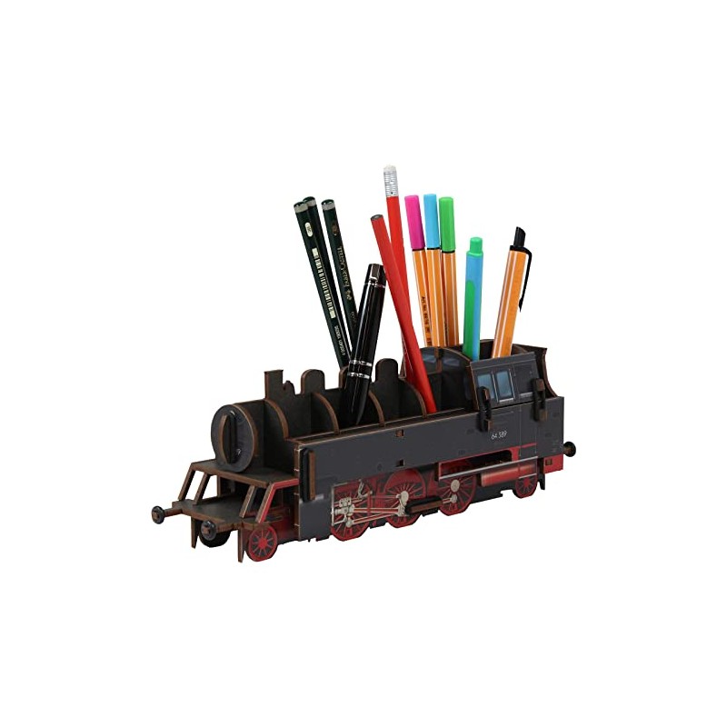 Werkhaus Steam Train Pen Box Black 325g