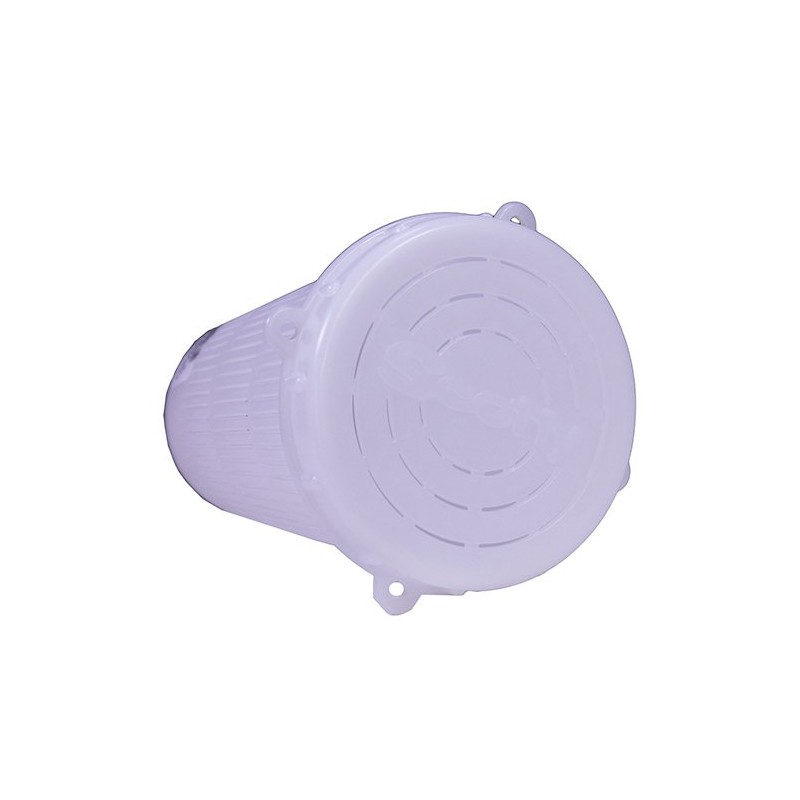 Scotty Vented Crab Diner Bait Jar, 1 Liter, White