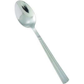 Winco 12-Piece Regency Dinner Spoon Set, 18-0 Stainless Steel,Silver