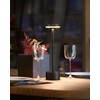 PUSU Portable Table Lamp Battery Powered LED Lamp Cordless Table