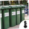 CHILDWEET 6pcs Outdoor Trash Can Latch Plastic Latch for Compatibility