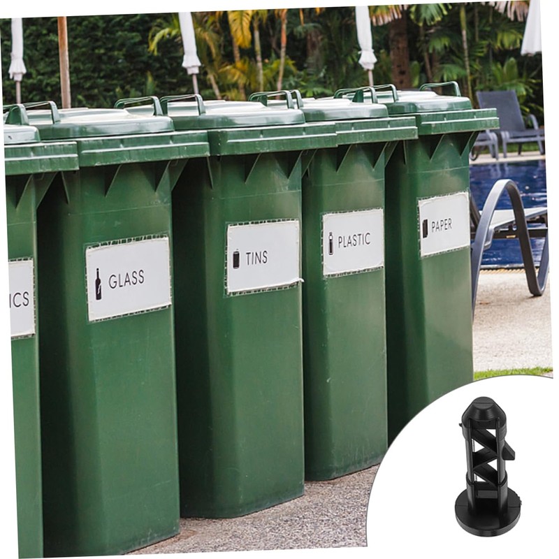 CHILDWEET 6pcs Outdoor Trash Can Latch Plastic Latch for Compatibility