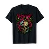 Funny Bullet My Valentine Skull Roses and Red Blood Horror