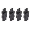 4PCS IEC320 C6 to IEC320 C7 Power Adapter Plug and