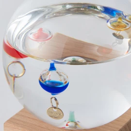 Chatani Sangyo Glass Float Thermometer Dome S 333-209