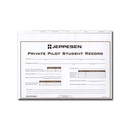 Jeppesen Private Pilot Student Record Folder (Single Folder)