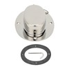 304 Stainless Steel Chain Deck Pipe with Rubber Gasket 6.32x4.47in