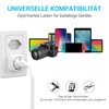 VINTAR 2 PC Adapter Italy Socket, Europe/Germany to Italy Travel