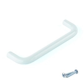 M4TEC Bar Pull Handle for Bedroom Furniture, and Kitchen Door Handles, Ideal Off-White Door Handles, Kitchen Cupboard, Wardrobe and Draw Handles - W7 Series 128 mm