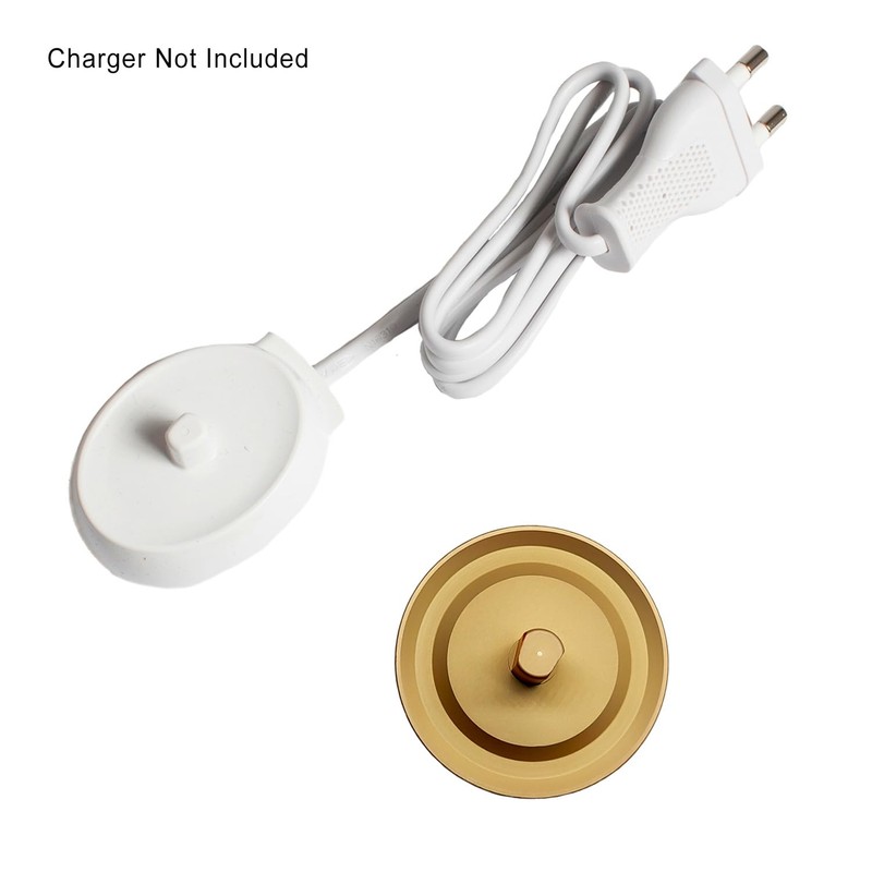 Relsy Gold Oral-B Compatible Electric Toothbrush Holder for Bathroom, Aluminum