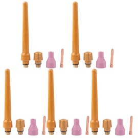 20pcs QQ150 TIG Welding Torch Consumables Ceramic Nozzle Collet Long & Short Back Cap2.0mm Collet