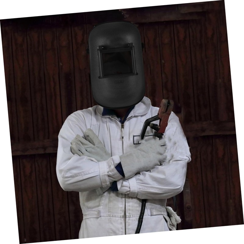 Operitacx Welding Shield Lightweight Protection Mask for Welding Workplaces Portable