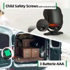 Luckydeer 125dB Loud Motion Sensor Alarm with 328ft Dual Remote