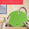 5Pcs Silicone Trivet Mat Square Round Honeycomb Hot Pad Non