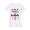 Best Friend T-Shirt with German Text "Best Freundin Der Welt"