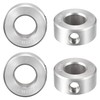 uxcell Drill Stop 1/2" I.D. Stainless Steel for Set Screws