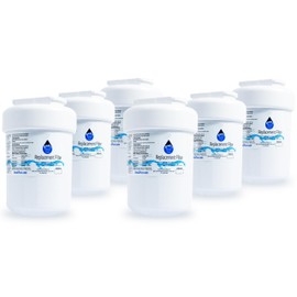 6-Pack Replacement for Hotpoint HSS25IFMDCC Refrigerator Water Filter - Compatible with Hotpoint MWF, MWFP Fridge Water Filter Cartridge