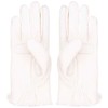 isotoner womens Stretch Fleece Glove - Microluxe Ivory One Size
