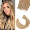 20 Pcs 100% Real Remy Human Hair Extensions Tape in