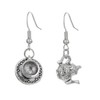 Vintage Tea Cup and Kettle Dangle Earrings Cute Teapot Teacup