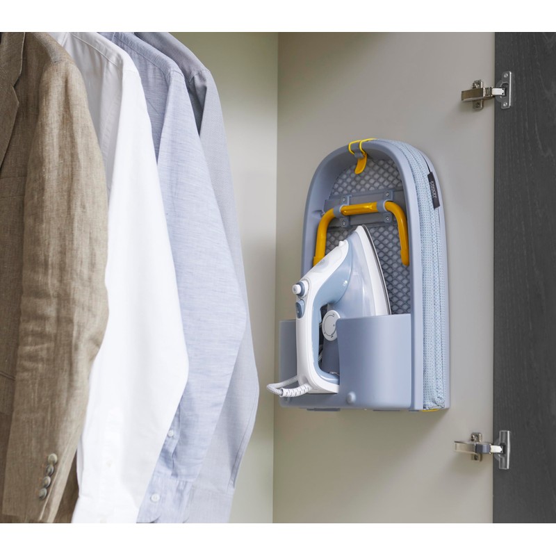 Joseph Joseph Pocket Folding Tabletop Ironing Board with Iron Holder