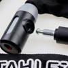 Bicycle Lock 120 cm with 2 Keys Armoured Lock Chain