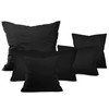 npluseins Twin Pack Cotton Cushion Covers - Modern Home Decor