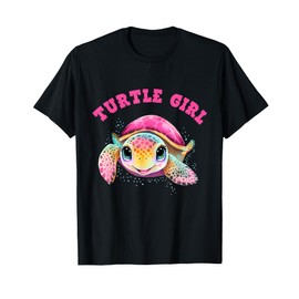 Turtle Girl, Earth Day Outfit for Girls, Girl's Turtle T-Shirt