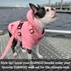 DJANGO Fully Lined Hoodie for Dog - Soft, Stretchy, and