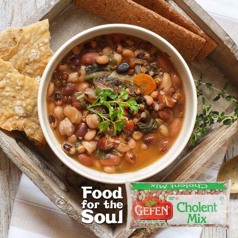 Gefen Premium Cholent Mix 16oz (3 Pack) The Perfect Blend