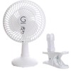 Genesis 6-Inch Clip Convertible Table-Top & Clip Fan Two Quiet