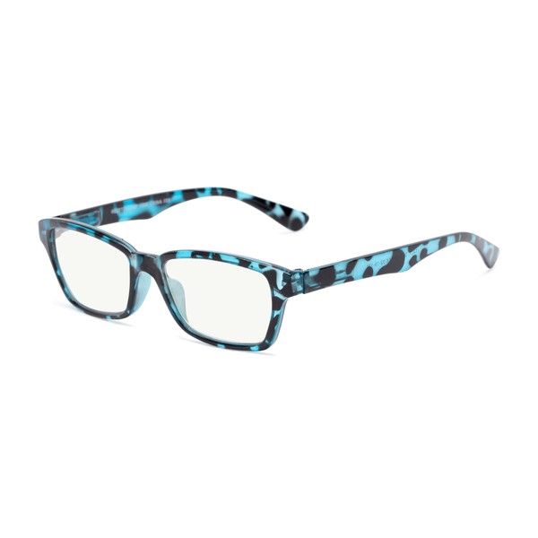 Readers.com Reading Glasses: The Brody Blue Light Reader rectangle Style