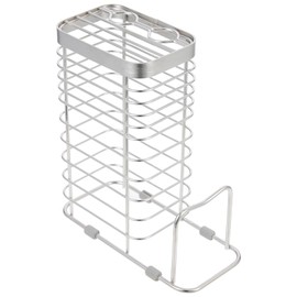 Hemoton Stainless Steel Knife and Cutting Board Stand, Knife Block Holder, Kitchen Knife Holder Storage Organizer, Kitchen Utensils Holder, Cutting Board Rack, Pot Pan Lid Holder for Counter, Cabinet