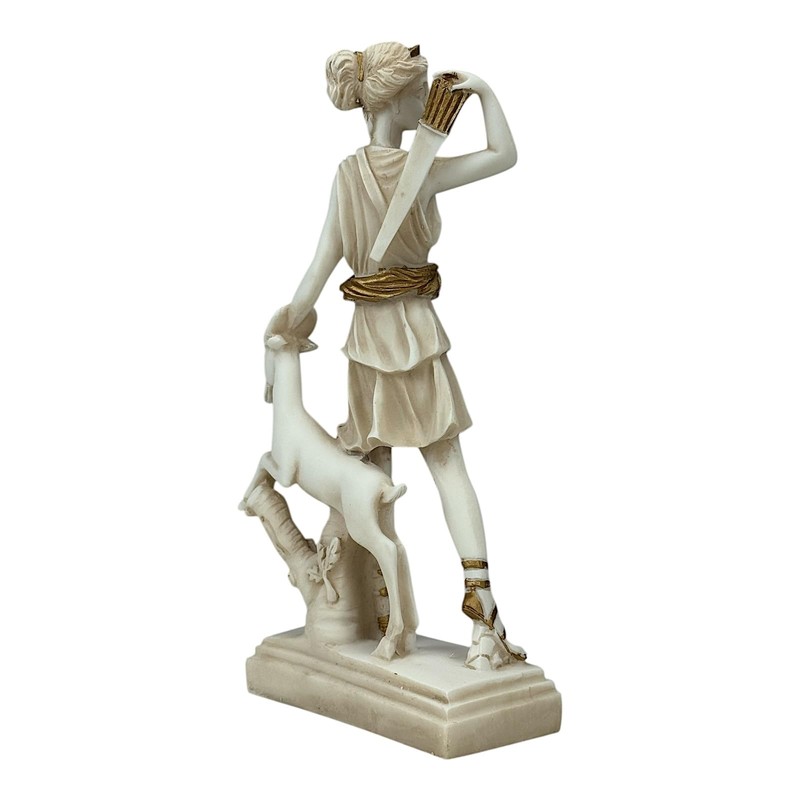 Diana of Versailles Statue – 9.84" Greek Goddess Artemis Sculpture