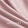 EaseHome Pink Bed Sheets Set Twin Size -Girls Twin Size