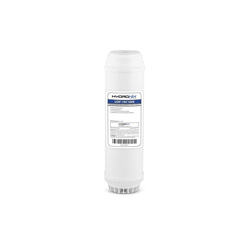 Hydronix HX-UDF-10C100E Softening Filter Cartridge with NSF Certified Cation Resin