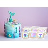 Mermaid Cookies Party Favors Cookies Decorated | 24 Pack INDIVIDUALLY