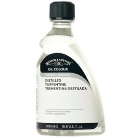 Winsor & Newton Oil & Alkyd Solvents English distilled turpentine 500 ml