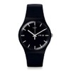 Swatch MONO BLACK AGAIN Power Tracking SO29B704, Black, Luxury