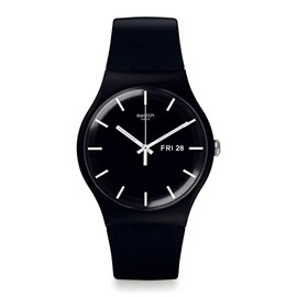 Swatch MONO BLACK AGAIN Power Tracking SO29B704, Black, Luxury
