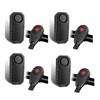 USUPERINK 4PK Bike Alarm with Remote, 113dB Bike Alarm,Ebike Alarm
